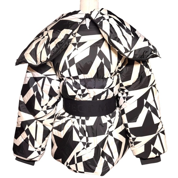 Perfect Moment x H&M NWT Belted Peplum Ski Jacket/Puffer in Sz M - Picture 9 of 14